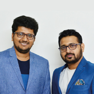 Raja Chakraborty & Naveen Kumar Chennala,Co-Founders